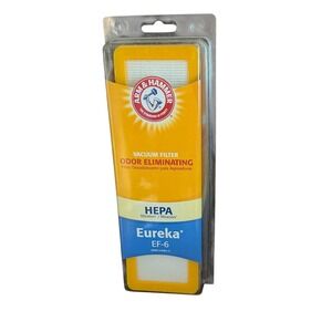 Eureka EF6 Vacuum Filter Arm Hammer Odor Eliminating HEPA Filtration 69116D
